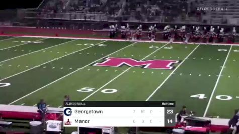 Replay: Georgetown vs Manor | Oct 1 @ 7 PM