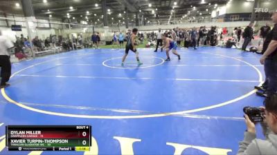 165 lbs Round 2 (4 Team) - Xavier Turpin-Thompson, THRACIAN GLADIATOR WC vs Dylan Miller, GRAPPLERS GARAGE