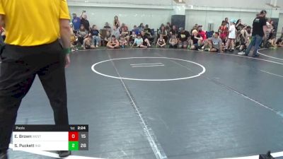 92 lbs Pools - Eli Brown, West Virginia Wild vs Slade Puckett, Rising Kingz