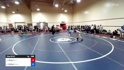 65 kg Cons 32 #1 - Jackson Albert, Grit Mat Club vs James Walker, Minnesota