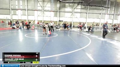 98-103 lbs Round 1 - Maralee Lone Bear, Team Aggression WC vs Dominik Magana, Victory Wrestling-Central WA