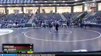 113 lbs Quarters & 1st Wb (16 Team) - Chase Davis, Southlake Carroll vs Aric Arciniaga, El Paso Eastwood