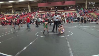 90 lbs Champ. Round 1 - Connor Stevens, Derby Wrestling Club vs Bentley Burton, Valley Center Wrestling Club