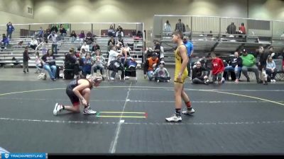 101 lbs Round 1 (4 Team) - Jimmy Leland, Saranac Youth Wrestling Club vs Bentley Hawkins, ARES Black