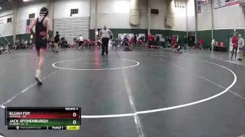 106 lbs Round 3 (16 Team) - Jack Sponenburgh, Kearney JV vs Elijah Foy, Augusta