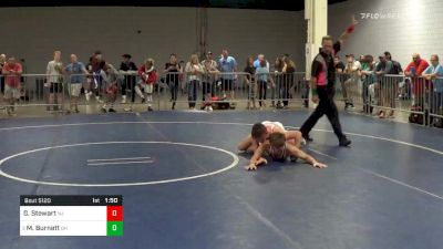 Match - Garrett Stewart, Nj vs Mick Burnett, Oh