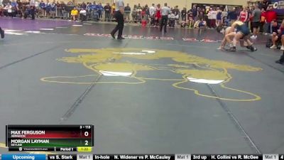 3 - 113 lbs Champ. Round 1 - Max Ferguson, Abingdon vs Morgan Layman, Skyline