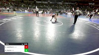 80 lbs Quarterfinal - Sophia Washburn, Lakeland vs Amelia Konta, Nhwc