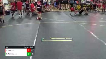 44 lbs Round 3 (6 Team) - Camila Ramirez, ARES Black vs Liam Pao, Untouchables Purple