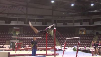 Jessica Lopez's Tkatchev to Geinger in Partial Routine, Sr Pan Ams Training