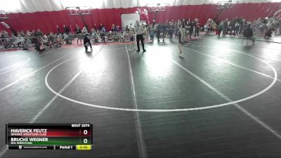 70 lbs Cons. Round 1 - Maverick Feutz, Ringers Wrestling Club vs Bruchs Wegner, BYA Wrestling