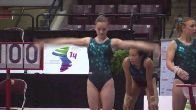 Meagan Chant (CAN) Vault, Sr Pan Ams Traiing