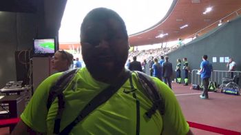 Reese Hoffa Shot Put Diamond League Race Champion