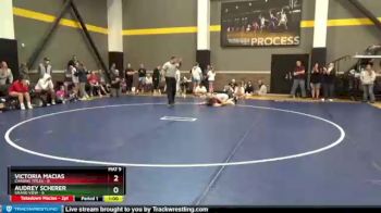 106 lbs Round 2 (3 Team) - Audrey Scherer, Grand View vs Victoria Macias, Chasing Titles