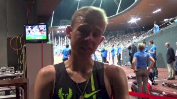 Galen Rupp finishes 3rd in the 5k in Zurich