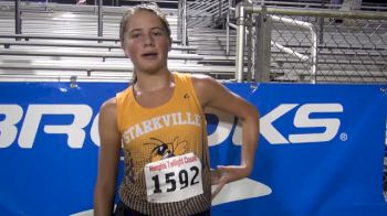 Kate Mattox wins girls HS 5k at Brooks Memphis