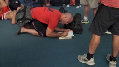 Behind the scenes with Team USA before weigh ins