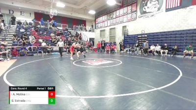 157 lbs Cons. Round 4 - Alex Molina, El Cajon Valley vs Gabriel Estrada, St. Augustine