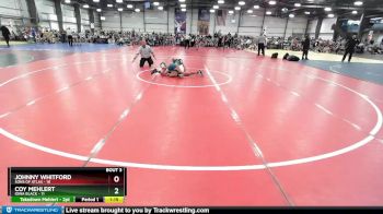 92 lbs Rd# 4- 2:00pm Friday Final Pool - Johnny Whitford, Sons Of Atlas vs Coy Mehlert, Iowa Black