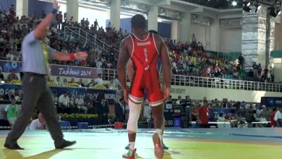 74kg Semi-finals Jordan Burroughs (USA) vs. Denis Tsargush (RUS)