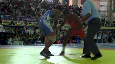 86kg Round 2 Reineris Salas Perez (CUB) vs. Kumar (IND)