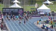 Elementary Men's 100m Aau Junior Olympics, Finals 2 - Age 17-18