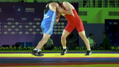 86kg 3rd Place Match Selim Yasar (TUR) vs. Azlan Kakhidze (KAZ)