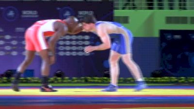 70kg 3rd Place Match Cleopas Ncube (CAN) vs. Ali Shabanau (BLR)