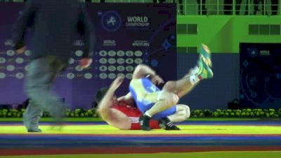 70kg Finals Khetag (TUR) vs. Yakup Tsabolov (RUS)