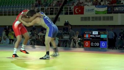 61kg 3rd Place Match Nyam Enkhsaikhan (MGL) vs. Artas Sana (KAZ)