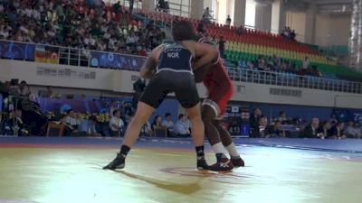 98kg Round 1 Caylor WIlliams (USA) vs. Marthin Nielsen (NOR)