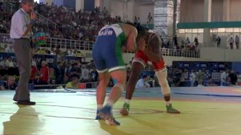 74kg Quarter-finals Jordan Burroughs (USA) vs. Kurbanov (UZB)