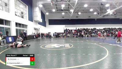 175 lbs Cons. Round 7 - Brayden Carson, Sj Bosco vs Hadi Hammoudeh, Irvine