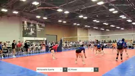 Mintonette Sports vs EC Power - 2022 JVA Summerfest presented by Nike