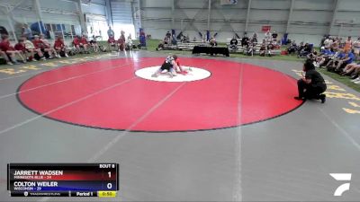 152 lbs Round 2 - Jarrett Wadsen, Minnesota Blue vs Colton Weiler, Wisconsin