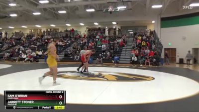 285 lbs Cons. Round 2 - Jarrett Stoner, Missouri vs Sam O`Brian, Maryland