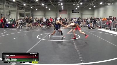 110 lbs Semifinal - Liam Jones, Labette vs Isaiah Dugan, Kansas Young Guns