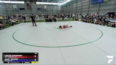 152 lbs Placement Matches (8 Team) - Carter Eisenmann, Team Nebraska vs Grady Rousse, Michigan Red