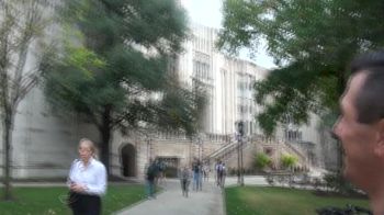 Outside Pitt's Cathedral of Learning