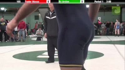 165lbs Finals Bo Jordan (Ohio State) vs. Taylor Massa (Michigan)