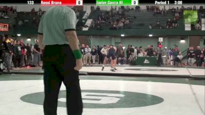 133lbs Semi-finals Rossi Bruno (Michigan) vs. Javier Gasca (Michigan State)