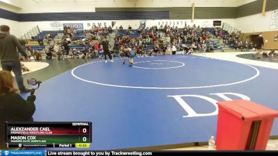 63 lbs Semifinal - Alexzander Cael, Prometheus Wrestling Club vs Mason Cox, Warden Elite Wrestling