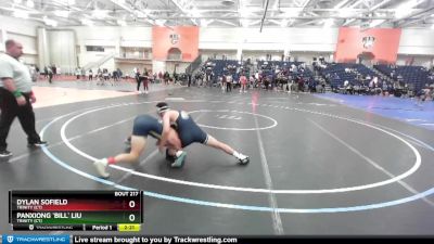 174 lbs Cons. Round 2 - Panxiong `Bill` Liu, Trinity (CT) vs Dylan Sofield, Trinity (CT)