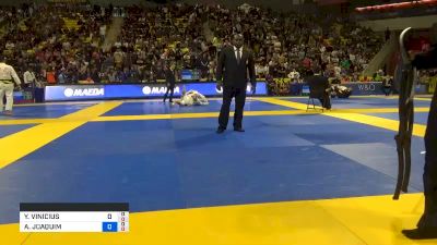 YAGO VINICIUS DE SOUZA vs ALEXANDRE JOAQUIM DE JESUS 2019 World Jiu-Jitsu IBJJF Championship