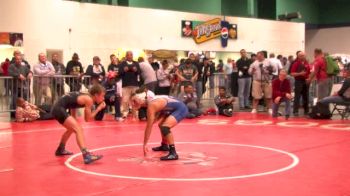 106lbs Round 2 Cade Olivas (CA) vs Julian Chlebove (PA)