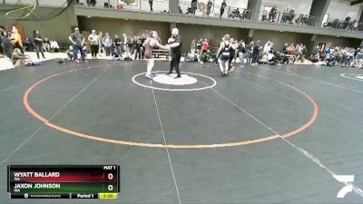 145 lbs Champ. Round 2 - Wyatt Ballard, WA vs Jaxon Johnson, WA