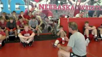 Manning Imparts Wisdom Before Nebraska Practice