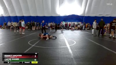 98 lbs Finals (2 Team) - Bennett Wachter, Burnett Trained vs Carter Shaner, CP Elite