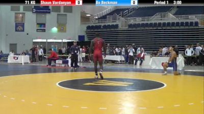 71kg Semi-finals Shaun Vardanyan (Sweden) vs. Bo Beckman (USA)
