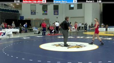 53kg Semi-finals Katherine Fulp Allen (NYAC) vs. Brianne Barry (Team Impact)